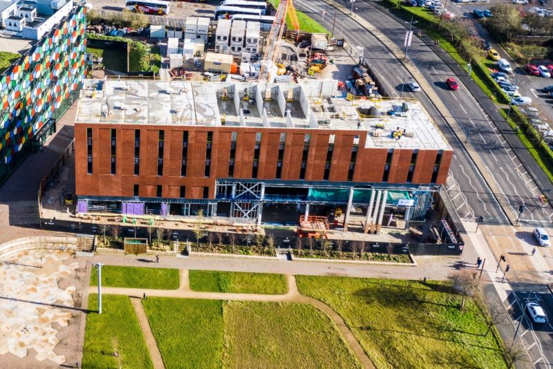 Hilton Aerial Shot